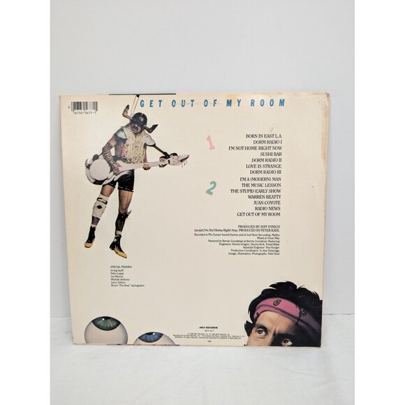 Cheech & Chong Get Out Of My Room 12" LP Vinyl Record MCA-5677 MCA Records 1985 - Picture 7 of 7